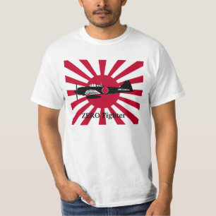 The Rising Sun Flag and the War of Zero T-Shirt