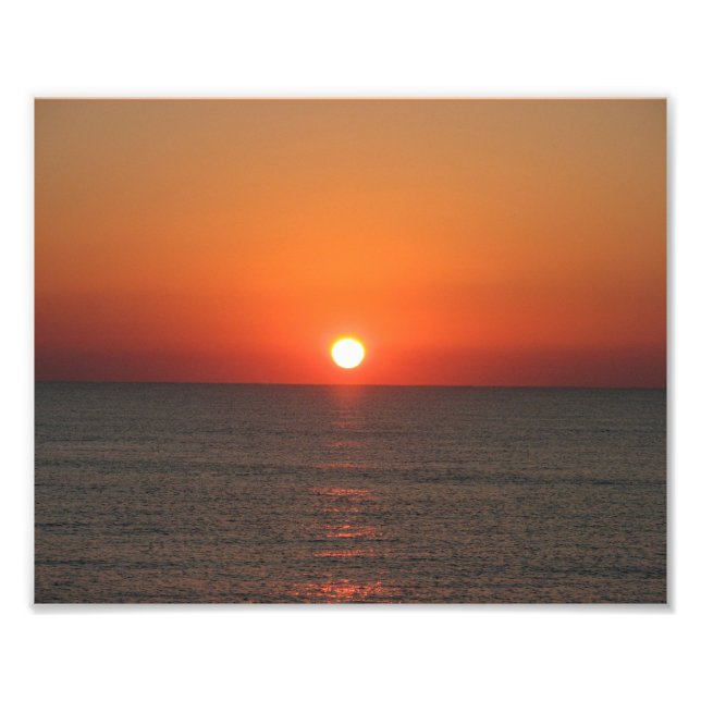 The rising sun photo print (Front)