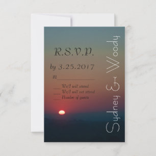 The Rising Sun RSVP Card