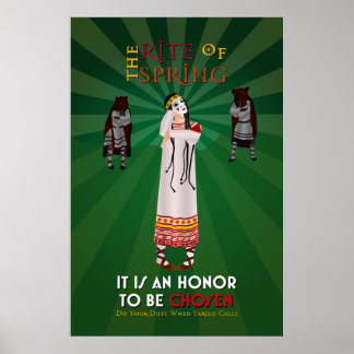The Rite of Spring Pagan Propaganda Poster