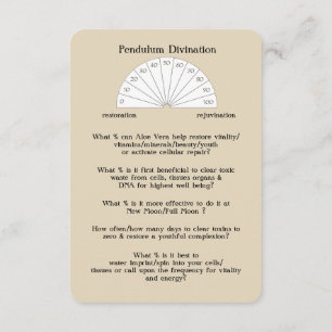 The Ritual, Divination & Healing Cards - Aloe Vera