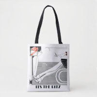 The Ritz 1920 Style Art Deco Design Black & White
