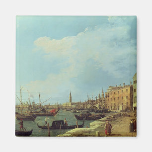 The Riva Degli Schiavoni, 1724-30 Magnet