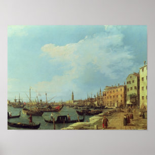 The Riva Degli Schiavoni, 1724-30 Poster