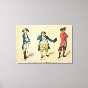 The Rival Candidates Canvas Print