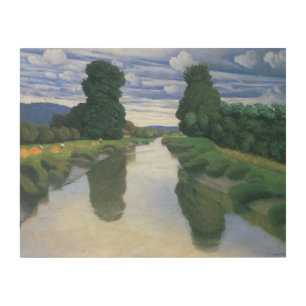 The River at Berville by Felix Vallotton, Fine Art