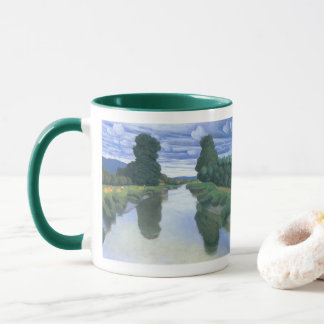 The River at Berville by Felix Vallotton, Fine Art Mug