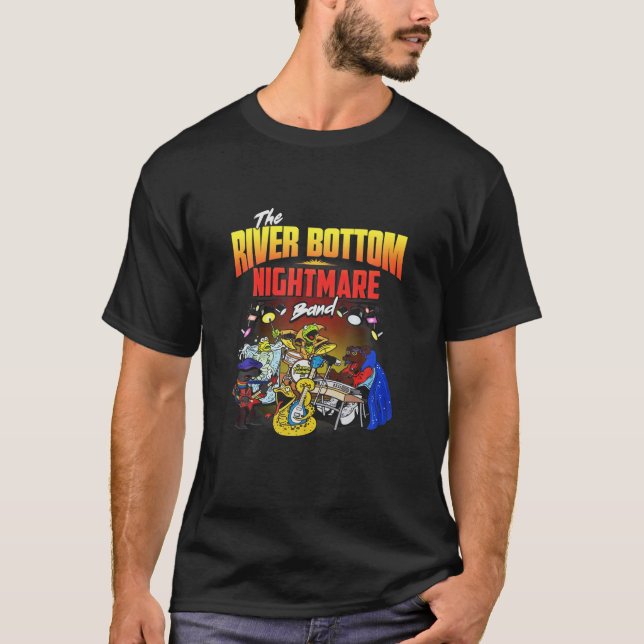 The River Bottom Nightmare Funny Jug Band Christma T-Shirt (Front)