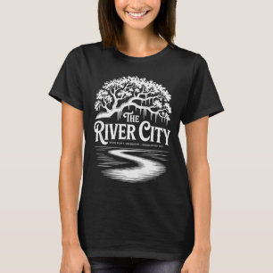 The River City Moss Int Live Oak Est. 1901  T-Shirt