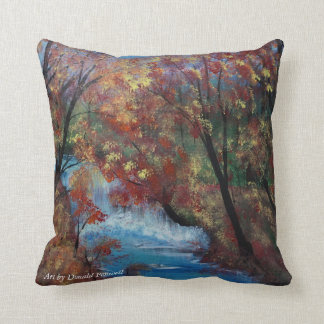 the river flows cushion