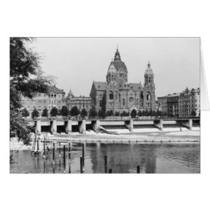The river Isar at Munich, c.1910