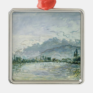 The River Isere at Grenoble, 1877 Metal Tree Decoration