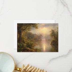 The River of Light, El Rio de Luz by F. E. Church Thank You Card