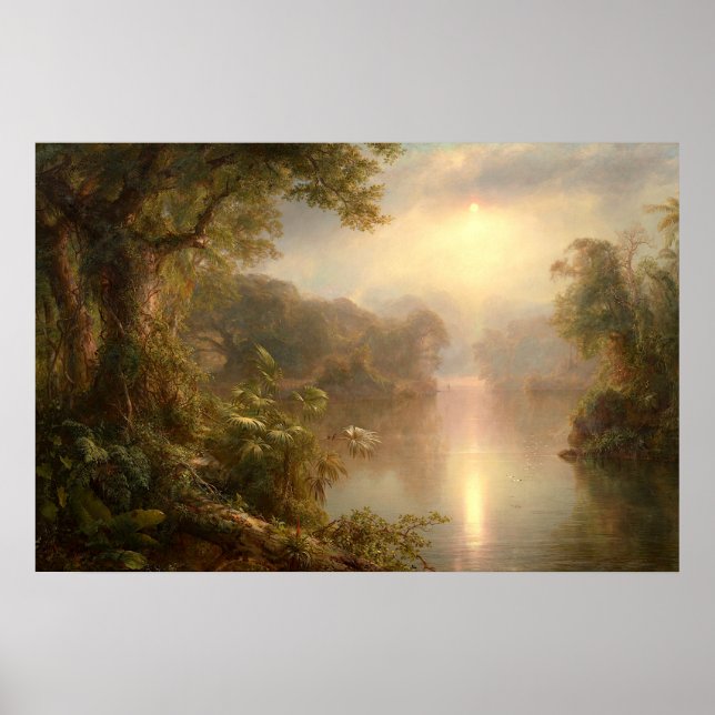 The River of Light,  Frederic Edwin Church  Poster (Front)