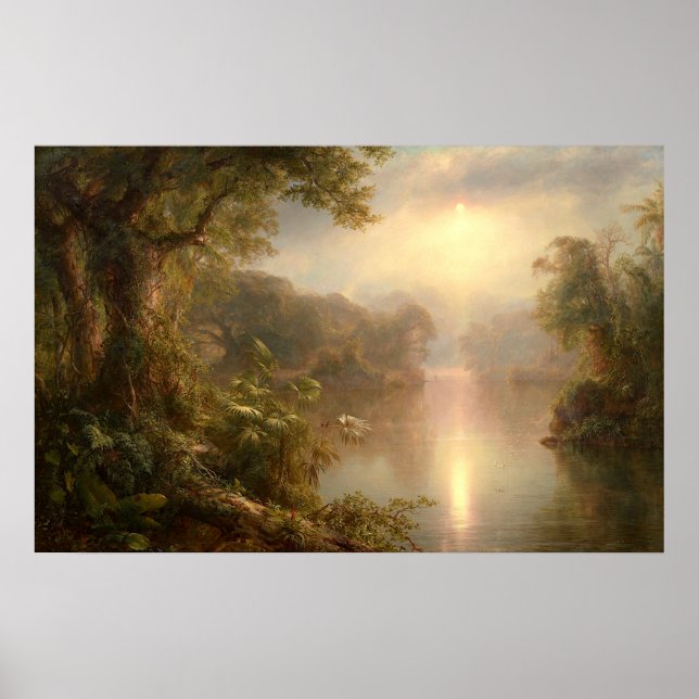 The River of Light,  Frederic Edwin Church  Poster (Front)
