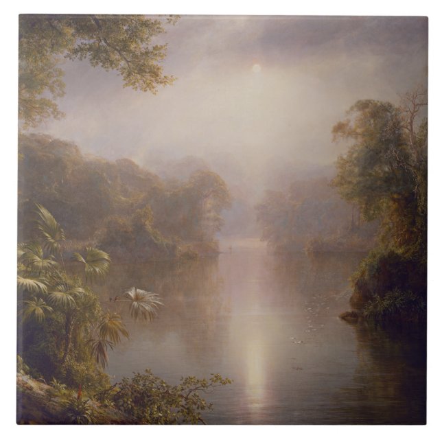 The River of Light (Morning in the Tropics) Tile (Front)