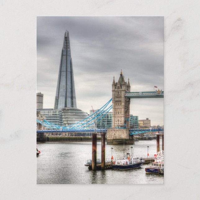 The River Thames Postcard (Front)