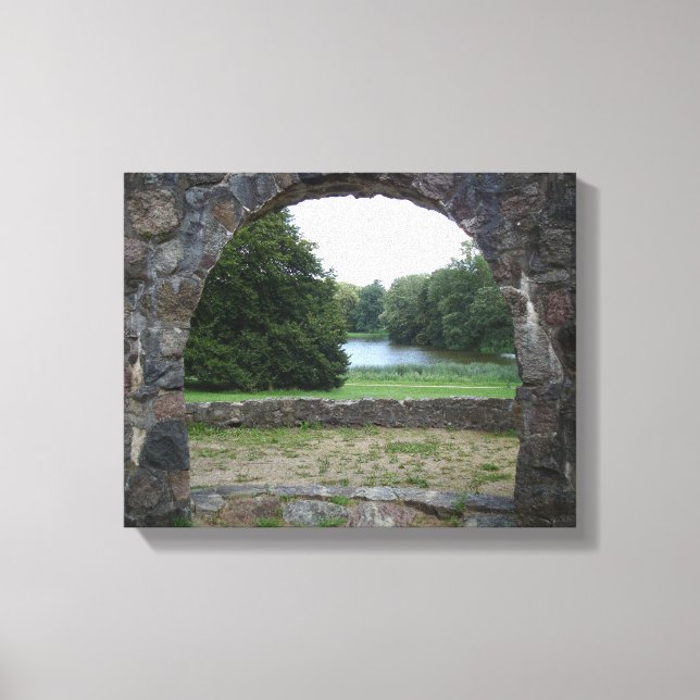 The River View Canvas Print (Front)