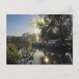 The River Wey Godalming - Beautiful! Postcard