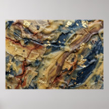 The Riverbed of Ancient Gold Spiritual Wall Art