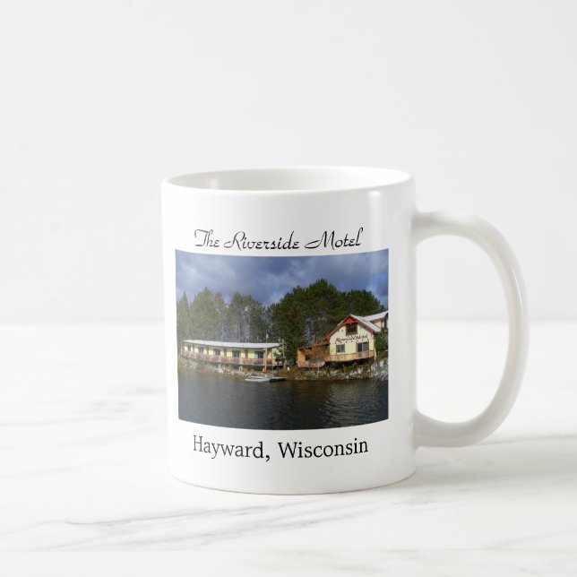 The Riverside Motel Waterfront Coffee Mug (Right)