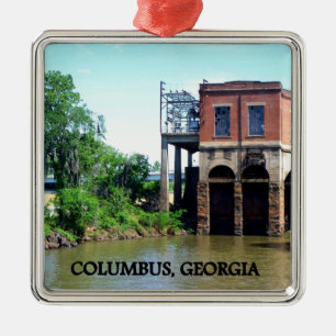 THE RIVERWALK METAL TREE DECORATION