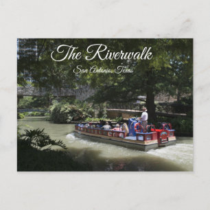 The Riverwalk San Antonio, Texas Postcard