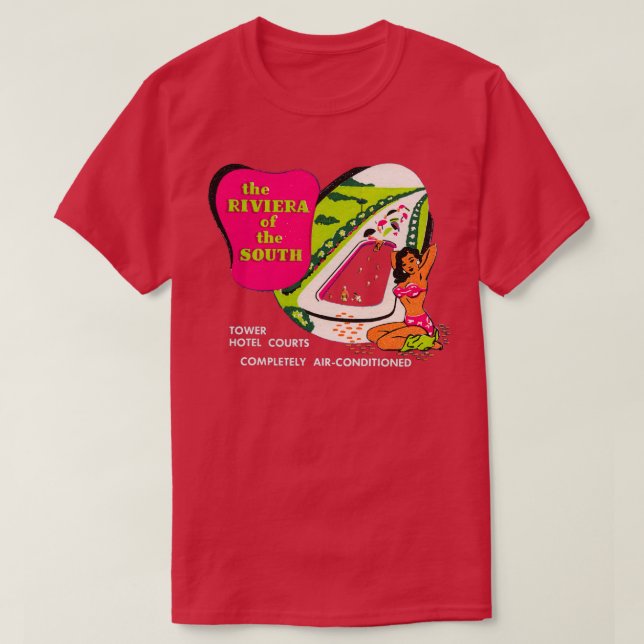The Riviera of the South T-Shirt (Design Front)