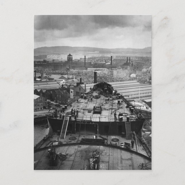 The RMS Queen Mary Postcard Collection (Front)