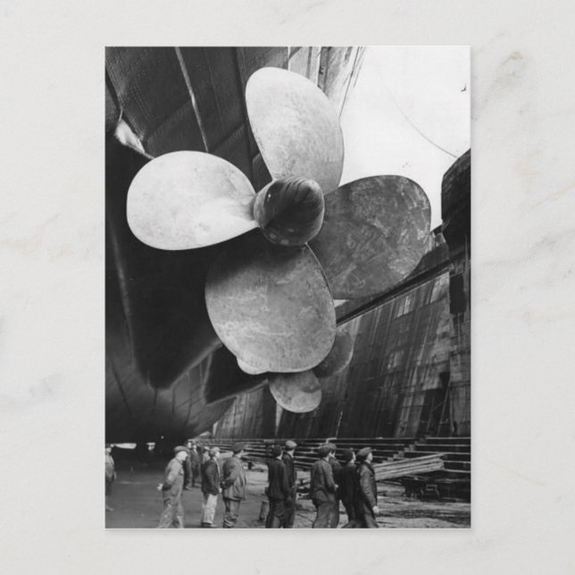 The RMS Queen Mary Postcard Collection (Front)