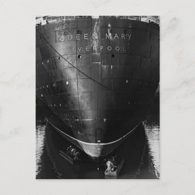 The RMS Queen Mary Postcard Collection (Front)