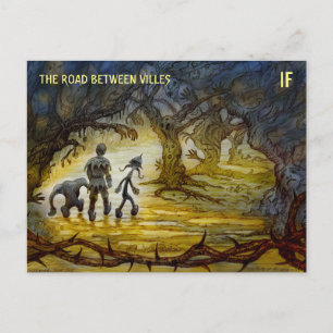 The Road Between Villes postcard by M. Winterbauer