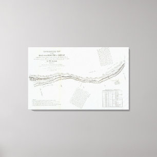 The Road From Missouri to Oregon 2 Canvas Print