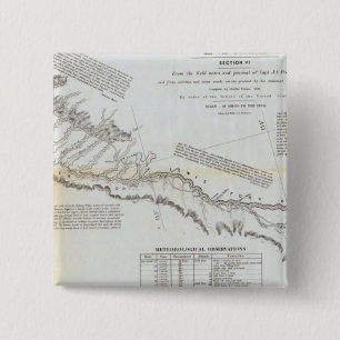 The Road From Missouri to Oregon 3 15 Cm Square Badge