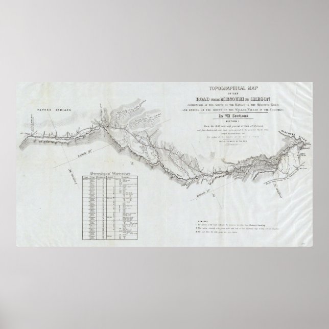The Road From Missouri to Oregon 4 Poster (Front)