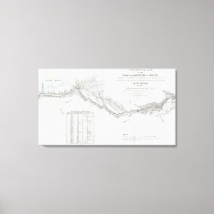 The Road From Missouri to Oregon Canvas Print