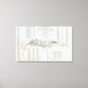 The Road From Missouri to Oregon Canvas Print