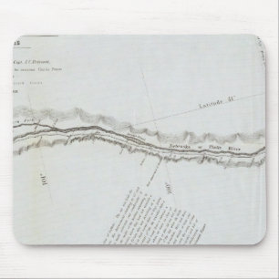 The Road From Missouri to Oregon Mouse Mat