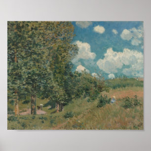 The Road from Versailles to Saint-Germain (1875) Poster