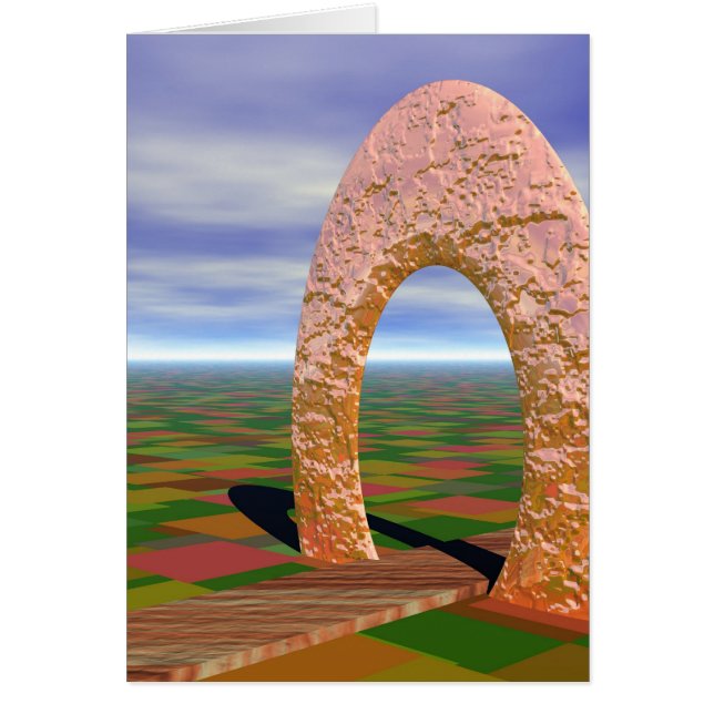 The Road Less Travelled, Abstract Arch, Farmlands (Front)