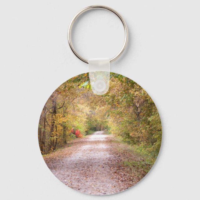 The Road Less Travelled Key Ring (Front)