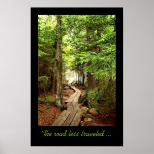 The road less travelled ... poster