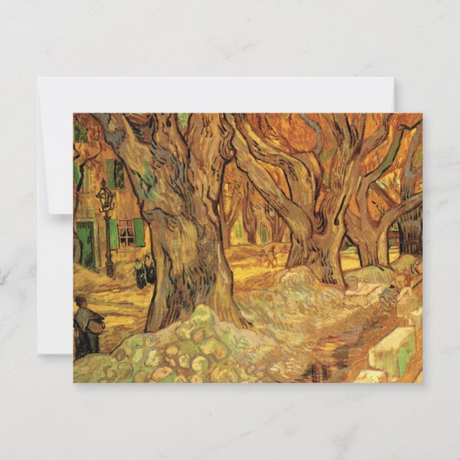 The Road Menders by Vincent van Gogh (Front)