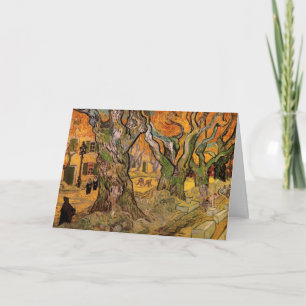 The Road Menders by Vincent van Gogh Card