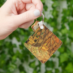 The Road Menders by Vincent van Gogh Key Ring
