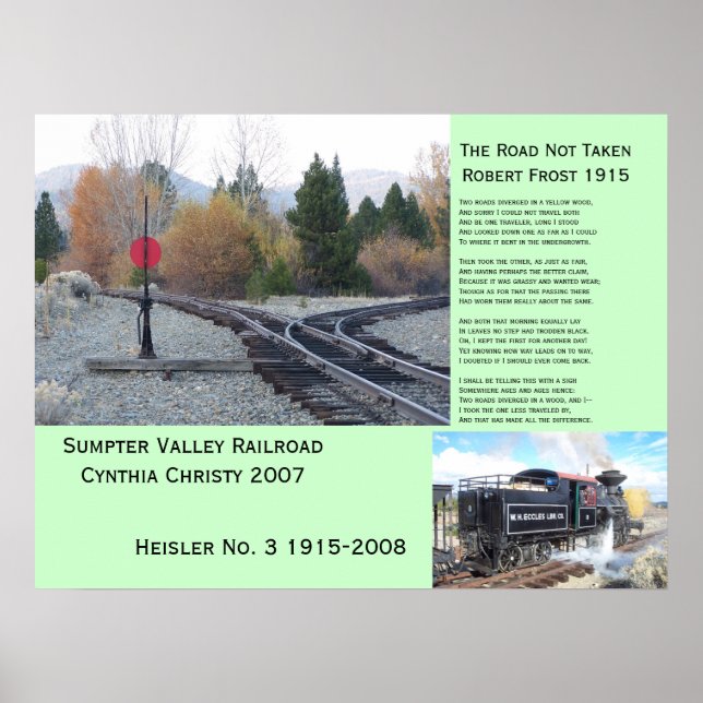 The Road Not Taken 2008 Poster (Front)