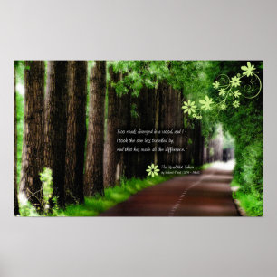 The Road Not Travelled Poster