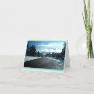 The Road note card