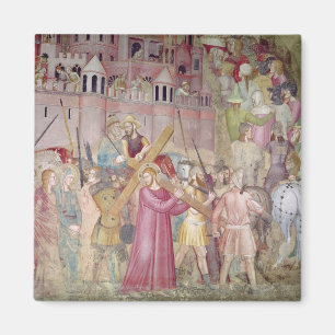 The Road to Calvary, from the Spanish Chapel Magnet