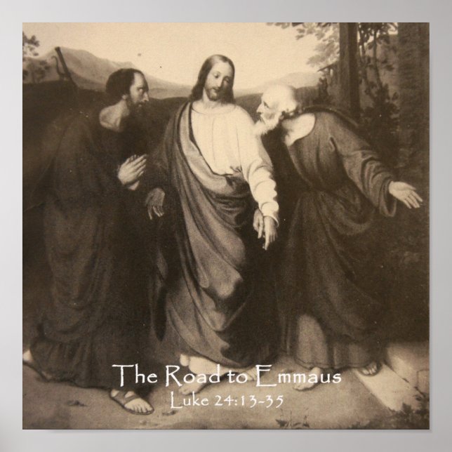 The Road to Emmaus Custom Poster (Front)